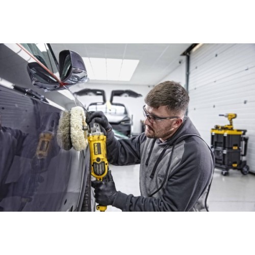 Шліфувальна машина DeWALT полірувальна, 1250 Вт, 600 - 3500 об/хв (DWP849X)