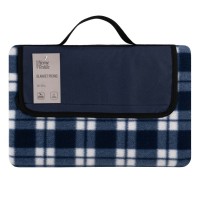 Плед Ardesto Picnic 130х170см, 100% поліестер, клітинка синій (ART0916BC)