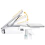 Парта Mealux Edmonton Multicolor Blue Lite (BD-610 W/MC + BL Lite)