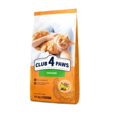 Сухий корм для кішок Club 4 Paws Преміум. Зі смаком курки 14 кг (4820083909146)