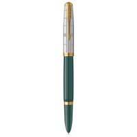 Ручка пір'яна Parker PARKER 51 Premium Forest Green GT  FP F (56 311)