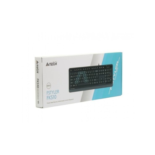 Клавіатура A4Tech FKS10 USB Grey (4711421963329)