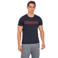 Футболка Kappa T-shirt Mezza Manica Girocollo K1335 BluNavy con stampa logo pet темно-синій XXL (8032606509788)