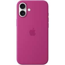 Чохол до мобільного телефона Apple iPhone 16 Plus Silicone Case with MagSafe - Fuchsia (MYYE3ZM/A)