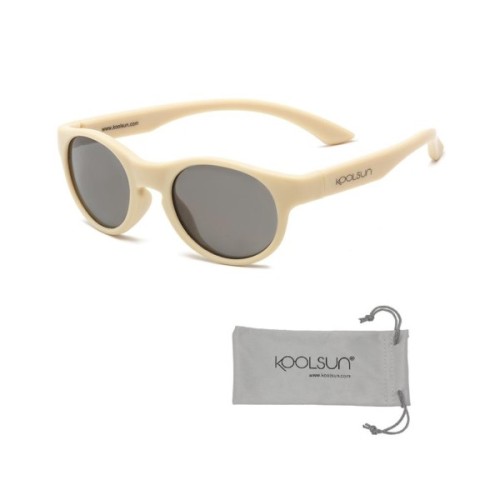 Дитячі сонцезахисні окуляри Koolsun Boston, 3-8 років, бежеві (KS-BOAB003)