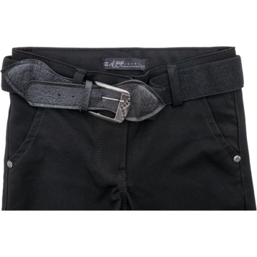 Штани дитячі A-Yugi шкільні (8967-164G-black)