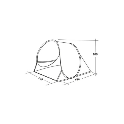Намет Easy Camp Oceanic Grey/Sand 120433 (929588)