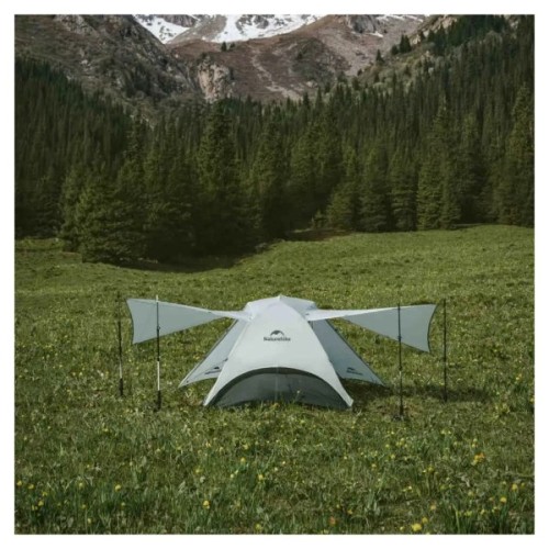 Намет Naturehike двомісний ультралегкий Star River UL CNK2450WS022, сірий (6975641883074)