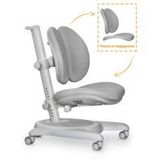 Дитяче крісло Mealux Ortoback Duo Grey (Y-510 G)
