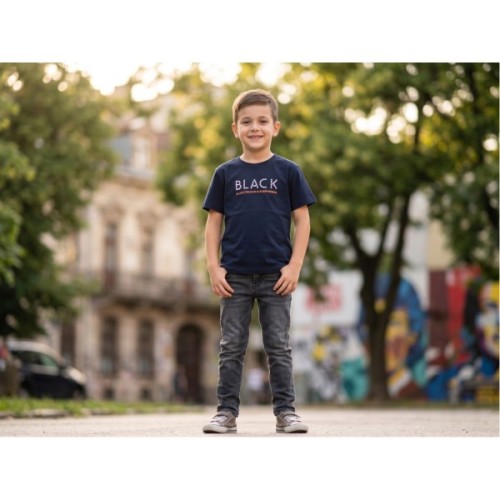 Футболка дитяча Breeze BLACK (20962-134B-blue)
