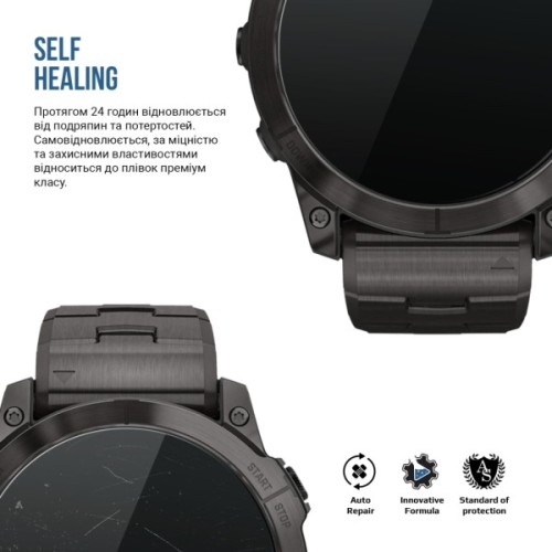 Плівка захисна Armorstandart Matte hydrogel Garmin Fenix 7X Sapphire Solar 51mm 6 pcs (ARM92007)