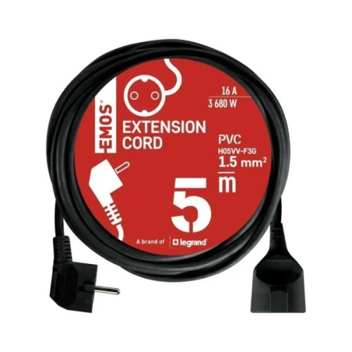 Мережевий подовжувач EMOS PC0125R