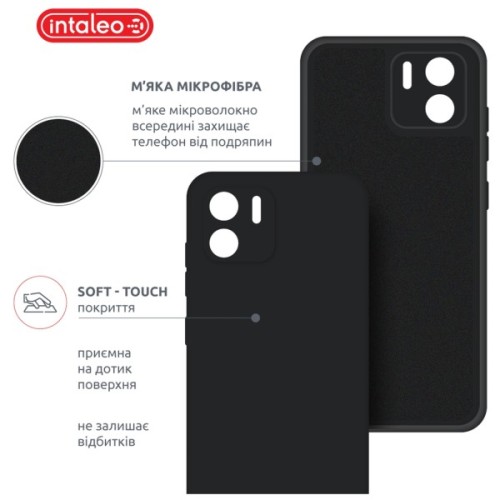 Чохол до мобільного телефона Intaleo SoftShell Xiaomi Redmi A1 Black (1283126567117)