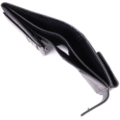 Гаманець Grande Pelle З натуральної шкіри Чорний (22573)