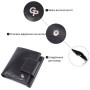 Гаманець Grande Pelle З натуральної шкіри Чорний (22573)
