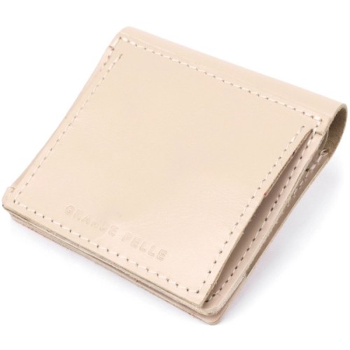 Портмоне Grande Pelle З монетницею Бежеве (11369)