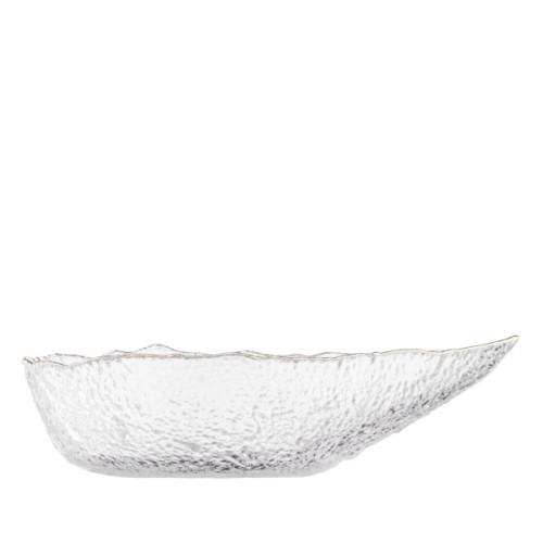 Салатник Ardesto Leaf 21.5см, скло, прозорий (AR5009)