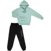 Спортивний костюм дитячий Breeze з капюшоном (19364-152G-green)