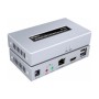 Адаптер HDMI extender 100m UHD 4K/60Hz CAT5E/6 + USB 2.0 Dtech (DT-7051)