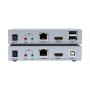 Адаптер HDMI extender 100m UHD 4K/60Hz CAT5E/6 + USB 2.0 Dtech (DT-7051)