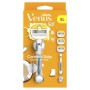 Бритва Gillette Venus Pro ComfortGlide Coconut з 3 змінними картриджами + гачок для бритви (8700216970105)