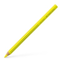 Маркер Faber-Castell олівець текстовиділювач Jumbo Grip Neon, колір жовтий (21329)