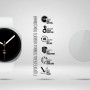 Плівка захисна Armorstandart Matte hydrogel Samsung Galaxy Watch 8 44mm 6 pcs (ARM92103)