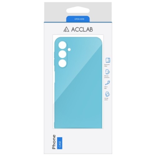 Чохол до мобільного телефона ACCLAB Silicone Case Samsung Galaxy A24 Light Blue (1283126601781)