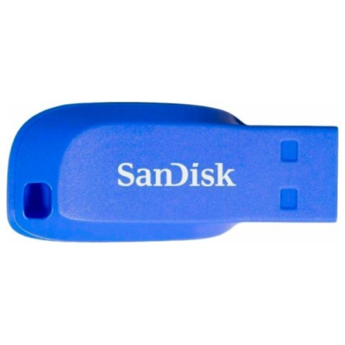 USB флеш накопичувач SanDisk 64GB Cruzer Blade Electric Blue USB 2.0 (SDCZ50C-064G-B35BE)