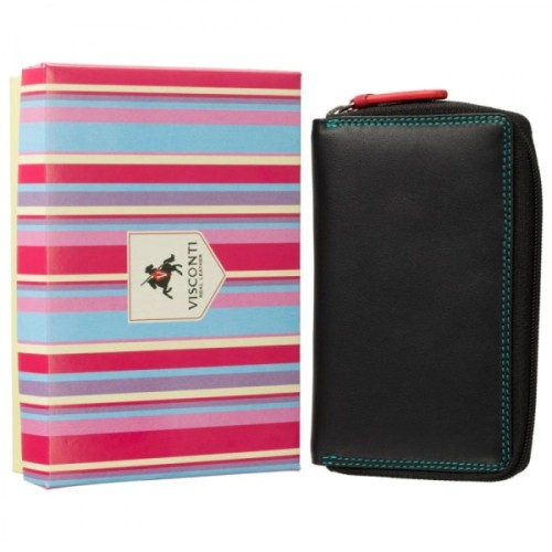Гаманець Visconti RB98 Aruba Black/Rhumba (RB98 BLK/RHUMBA)