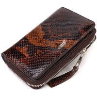 Портмоне Canpellini З натуральної шкіри Різнобарвне (21714)