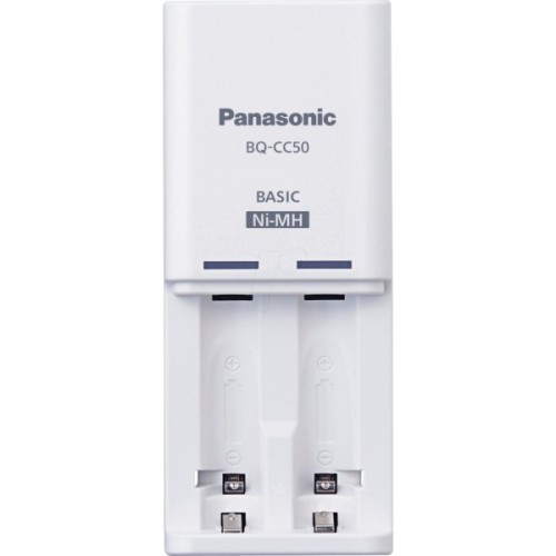 Зарядний пристрій для акумуляторів Panasonic Compact Charger + Eneloop 2AA 2000 mAh (K-KJ50MCD20E)