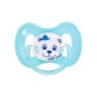 Пустушка Baby Team силіконова вишнеподібної форми 0+ міс (3003_блакитний)