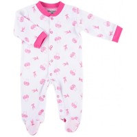 Чоловічок дитячий Luvable Friends на кнопочках для дівчаток (83149.P.3-6)