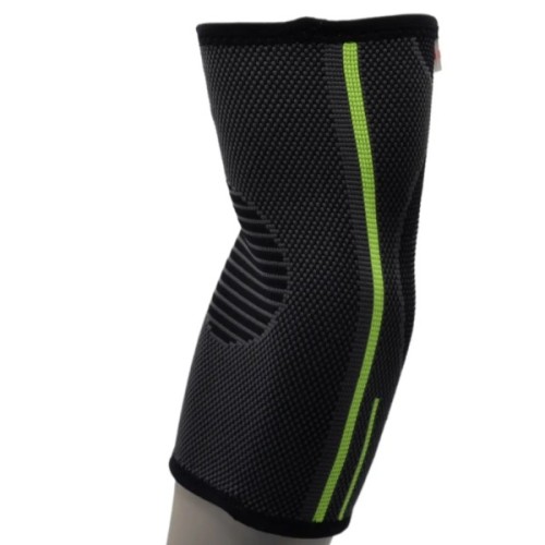 Фіксатор ліктя MadMax MFA-283 3D Compressive elbow support Dark grey/Neon green S (MFA-283_S)