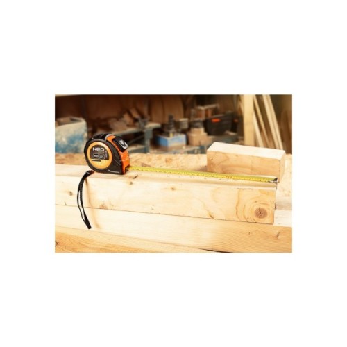 Рулетка Neo Tools 7.5мx25мм, з фіксатором змотування (67-224)