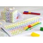 Фломастери Faber-Castell Машинка в подарунковій металевій коробці Connector 33 кольора (25592)