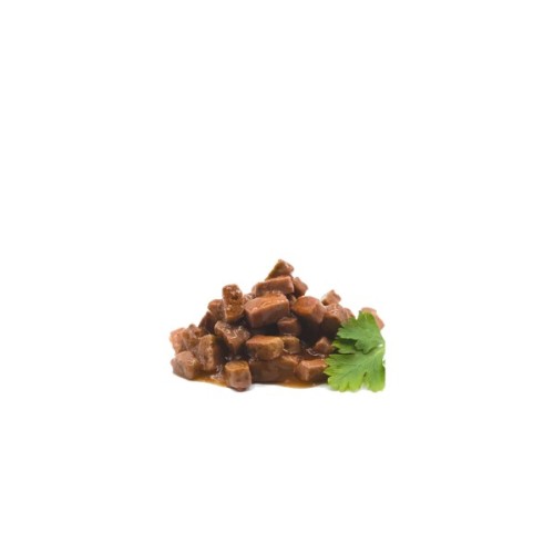 Вологий корм для собак Carpathian Pet Food у соусі з яловичиною 100 г (4820111141159)