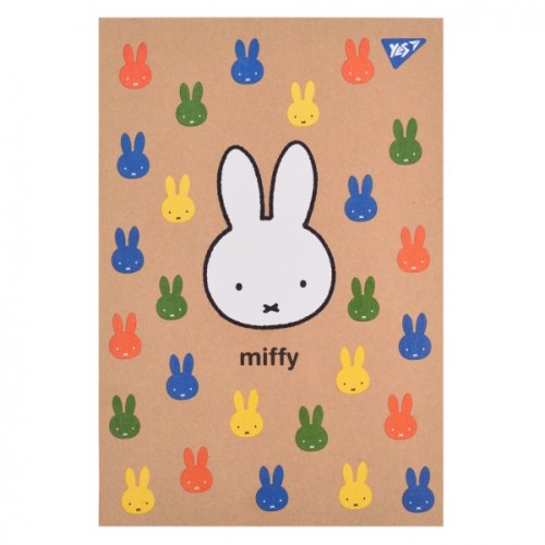 Блокнот Yes Miffy В5 80 аркушів клітинка (151991)