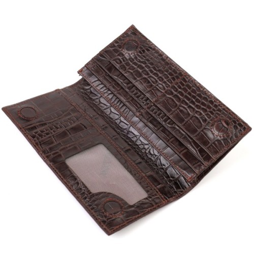 Гаманець Canpellini З натуральної шкіри Коричневий (21907)