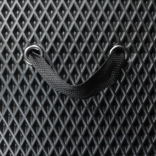 Сумка-органайзер EVAtech L-PRO 32x75x30 см. Ромб чорний з чорним кантом (BS13641OL3RBB)