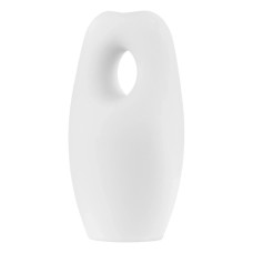 Ваза Ardesto Midori, 12.7х10х23см, порцеляна, білий (AR3823W)
