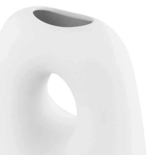 Ваза Ardesto Midori, 12.7х10х23см, порцеляна, білий (AR3823W)