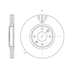 Гальмівний диск REMSA 6657.10