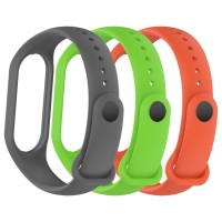 Ремінець до фітнес браслета Armorstandart комплект 3шт Xiaomi Mi Band 7/6/5 New Style Ditsy (ARM75070)