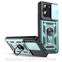 Чохол до мобільного телефона BeCover Military Xiaomi 13T/13T Pro Dark Green (710559)
