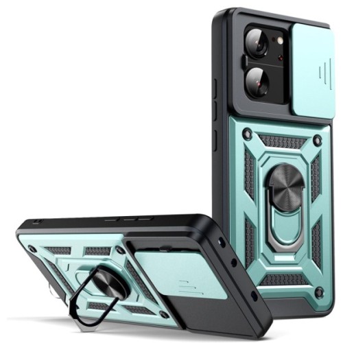 Чохол до мобільного телефона BeCover Military Xiaomi 13T/13T Pro Dark Green (710559)