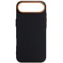 Чохол до мобільного телефона Armorstandart LikeCarbon2 SE MagCase Apple iPhone 17 Air Kevlar Black Orange (ARM89166)