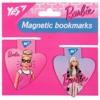 Закладки для книг Yes магнітні Barbie heart, 2шт (708110)