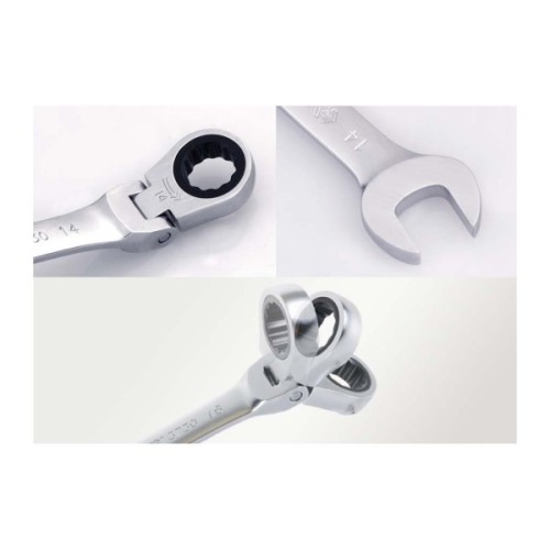 Ключ KING TONY комбінований з тріскачкою 12 шт. (13012MR)